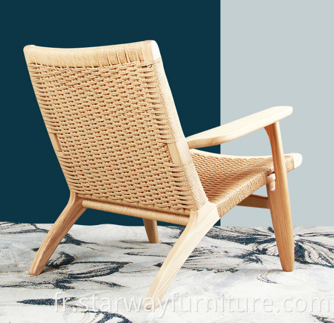 Accent Rope Leisure Wood Chair